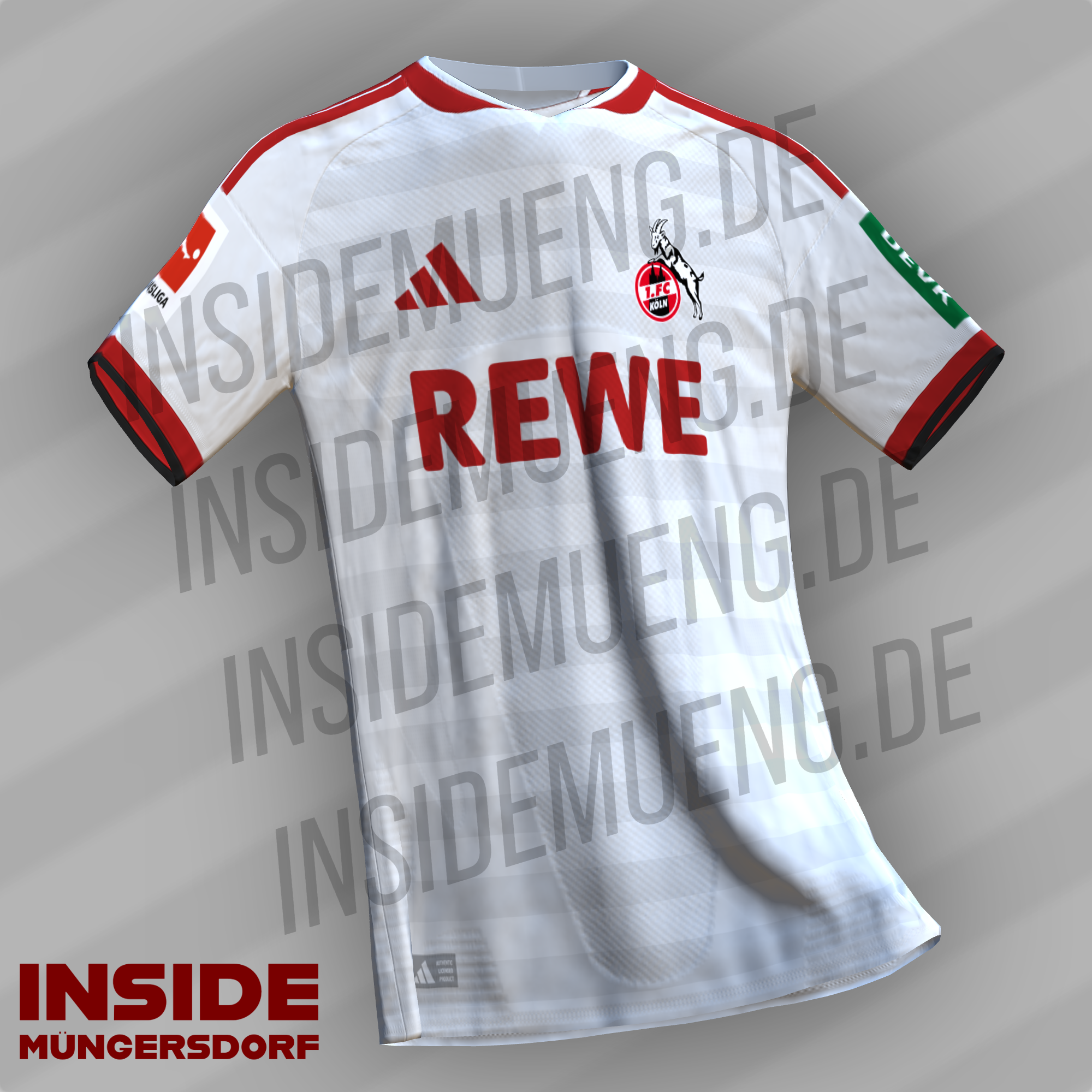 1.FC Köln Trikot HeimTrikot Effzeh Köln