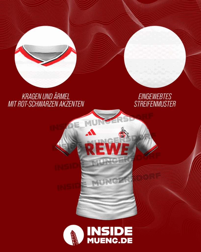 Die Details des Heimtrikots des 1. FC Köln 2026/27