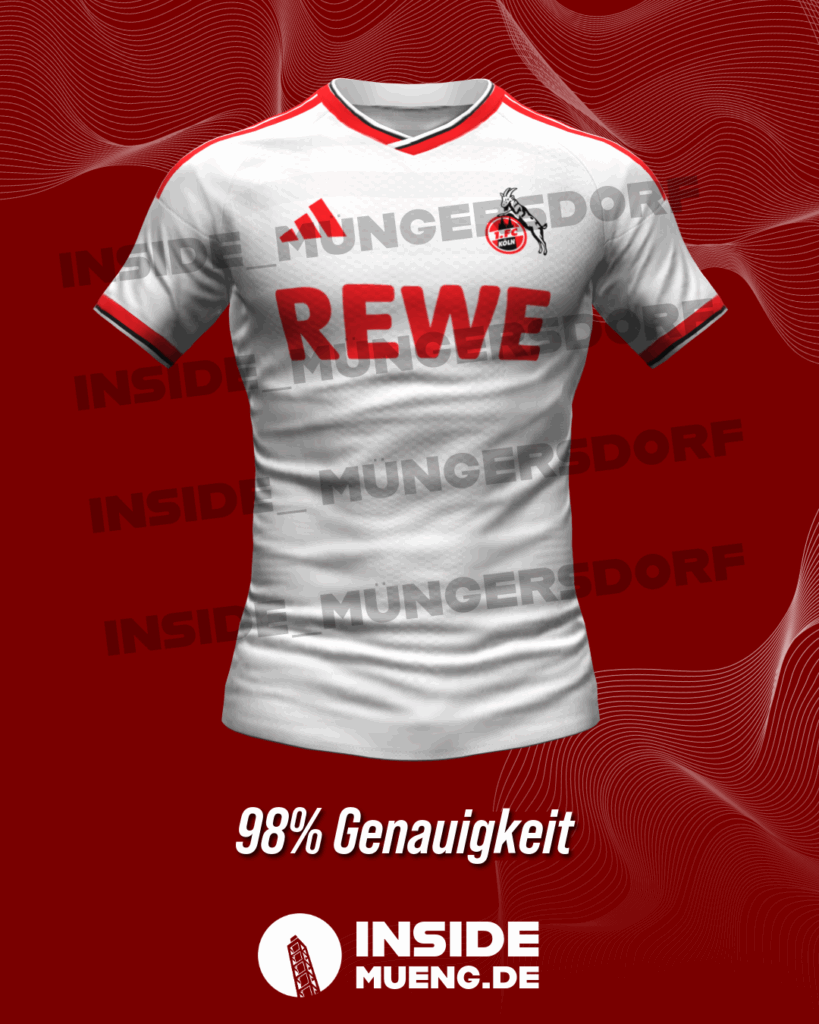 1. FC Köln Heimtrikot Leak 98% 26/27 Adidas