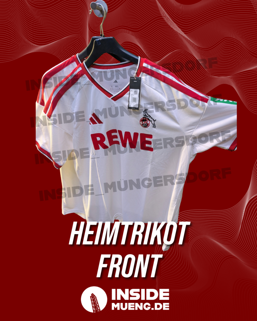 Heimtrikot Front des geleakten 1. FC Köln Heimtrikots 2026/27