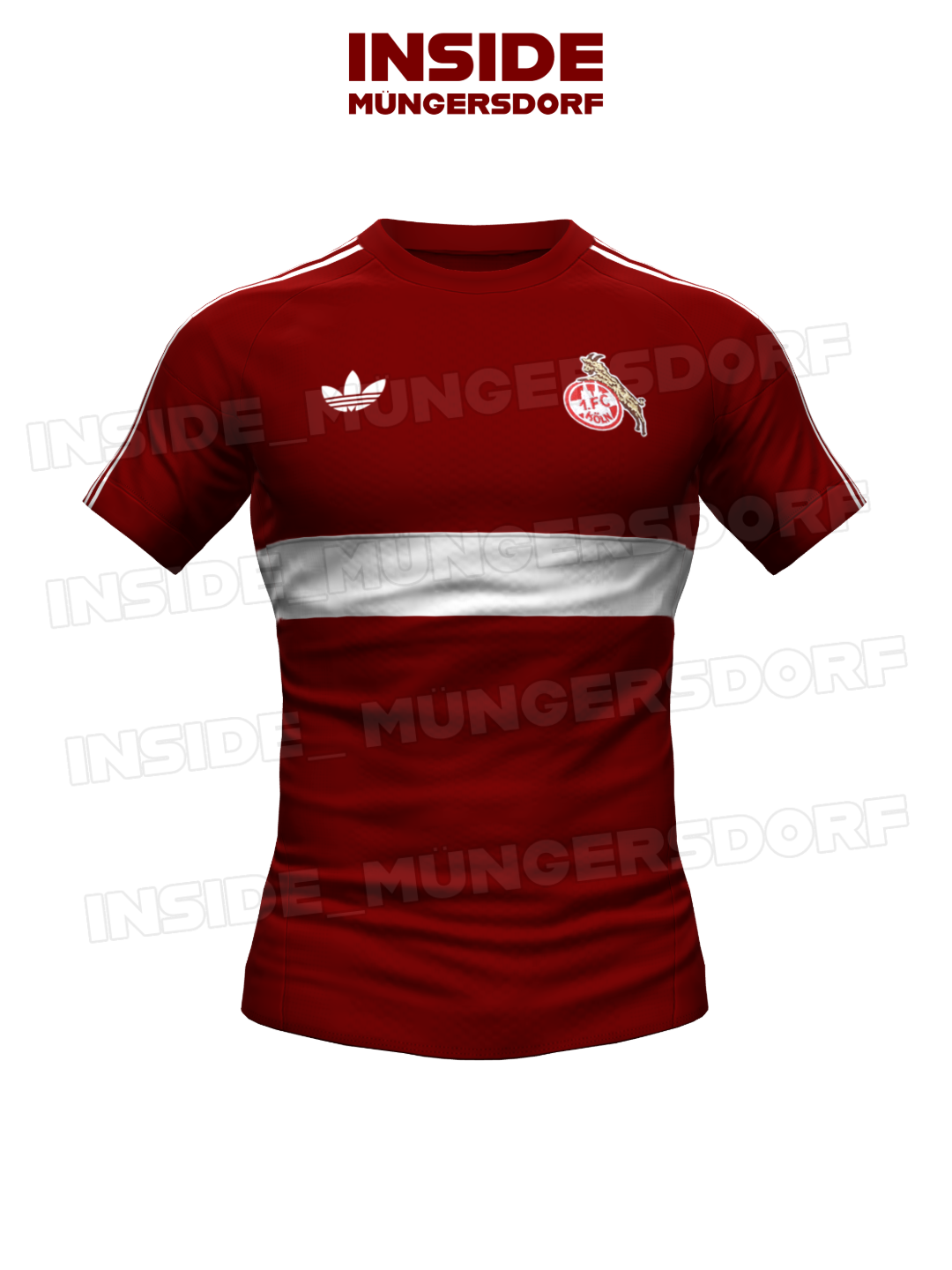 Die 1. FC Köln Origiansl Kollektion. KOE OG2 TEE