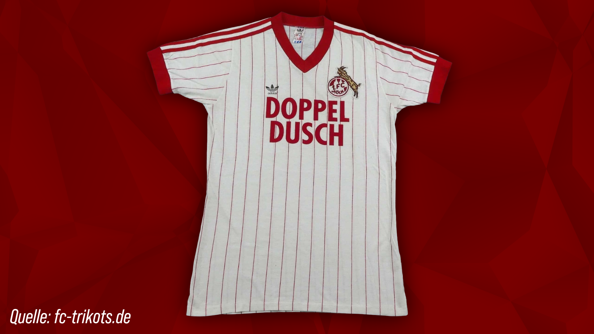 Der 1. FC Köln legt sein ikonisches Pokalsieger-Trikot neu auf!