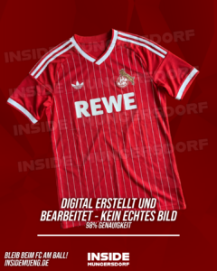 EXKLUSIV: SO SIEHT DAS AUSWÄRTSTRIKOT AUS! So sieht das Auswärtstrikot aus 1. FC Köln